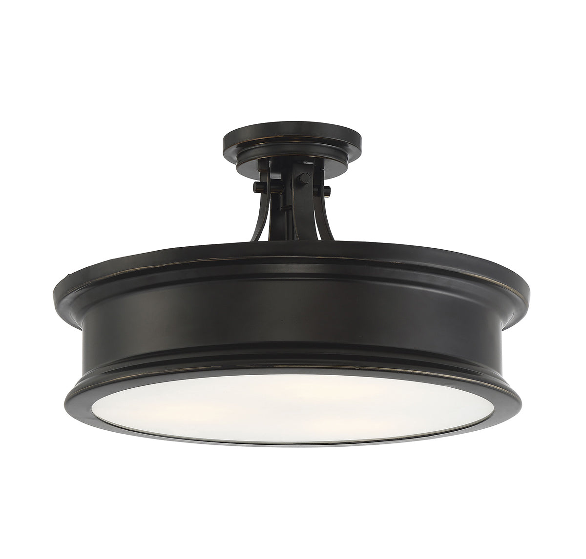  Watkins 3-Light Semi-Flush