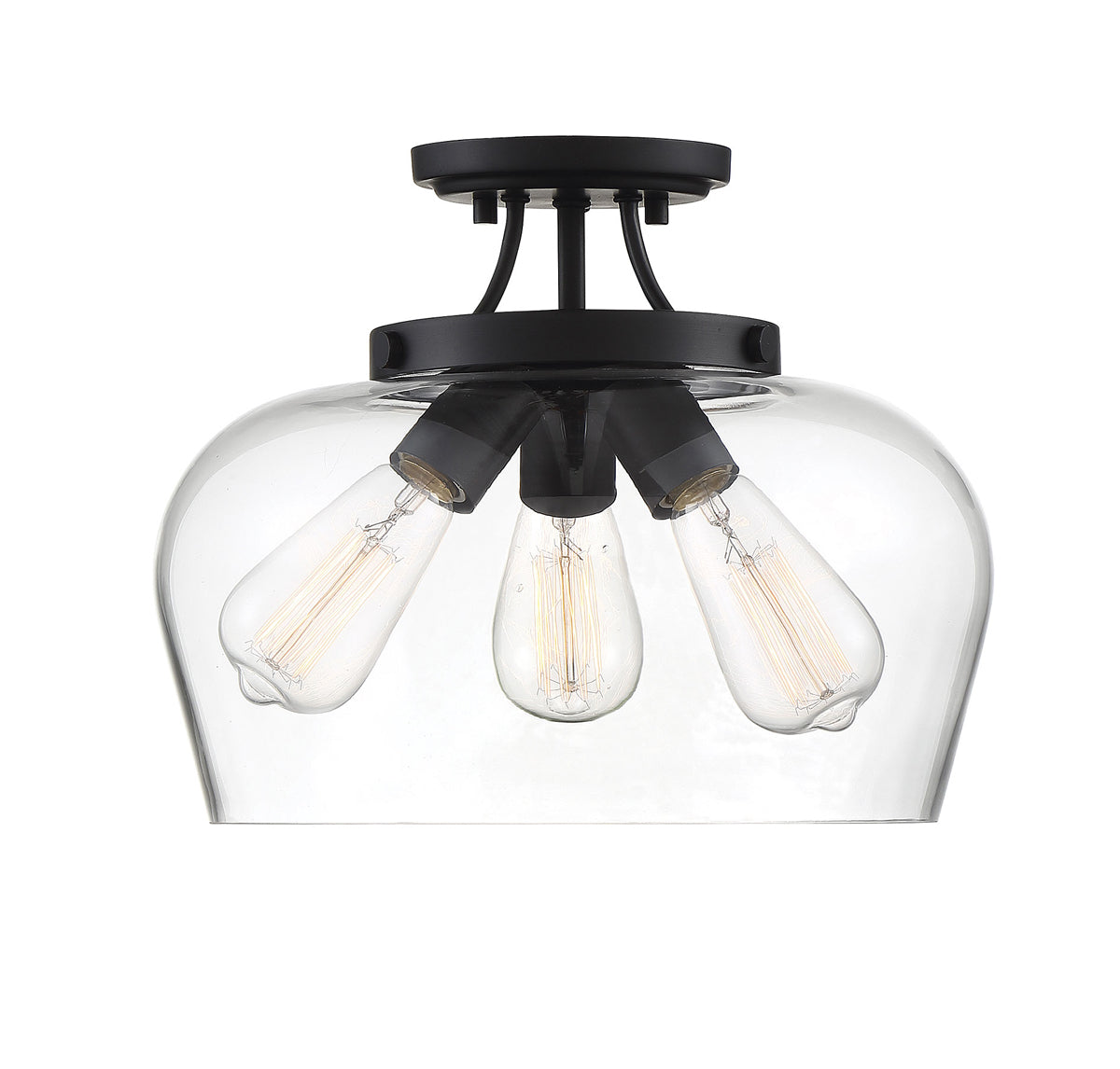  Octave 3-Light Semi-Flush