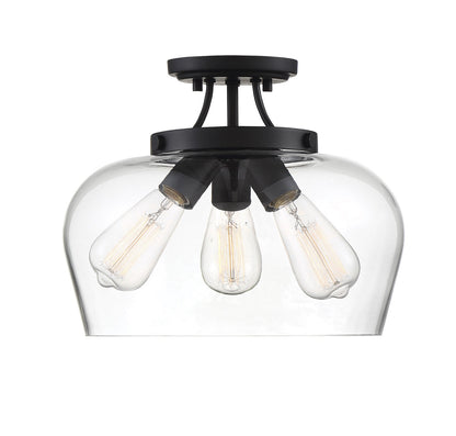  Octave 3-Light Semi-Flush