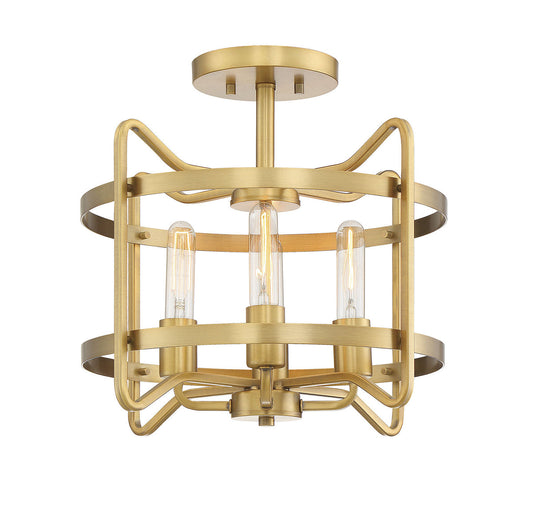  Kent 4-Light Semi-Flush