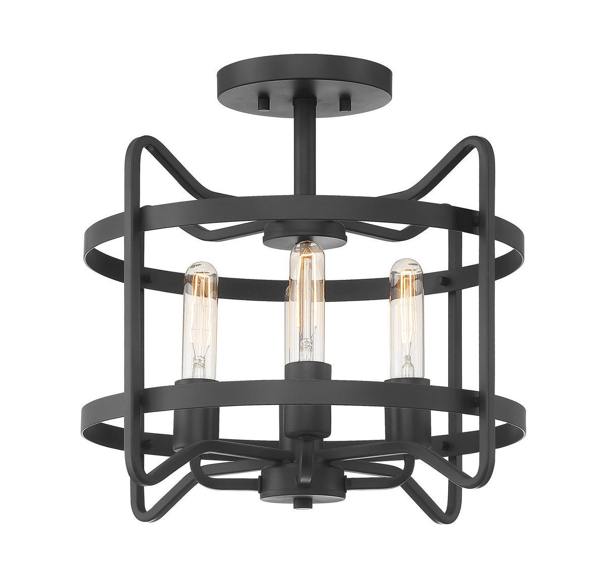  Kent 4-Light Semi-Flush