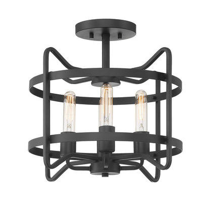  Kent 4-Light Semi-Flush