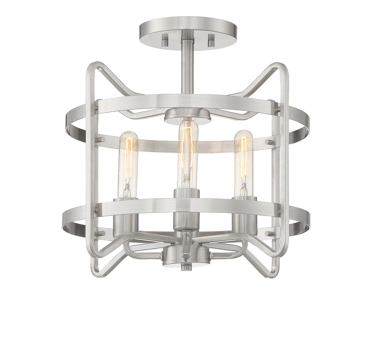  Kent 4-Light Semi-Flush