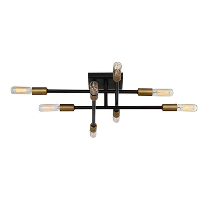  Lyrique 8-Light Semi-Flush