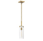  Winfield 1-Light Mini-Pendant In Warm Brass