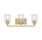  Hampton 3-Light Bath In Warm Brass