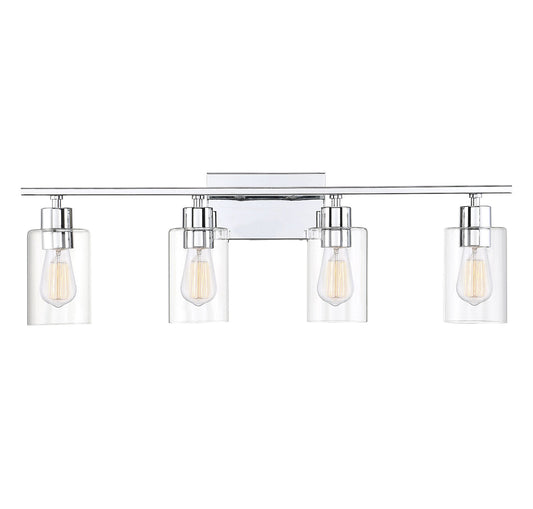  Lambert 4-Light Bath Vanity In Polished Chrome