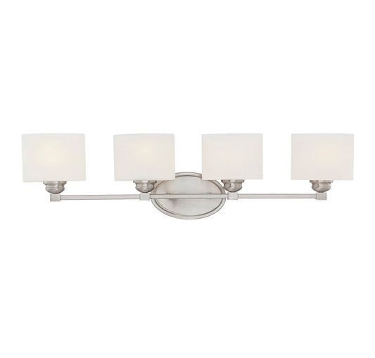  Kane 4-Light Bath Vanity In Satin Nickel