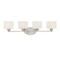  Kane 4-Light Bath Vanity In Satin Nickel