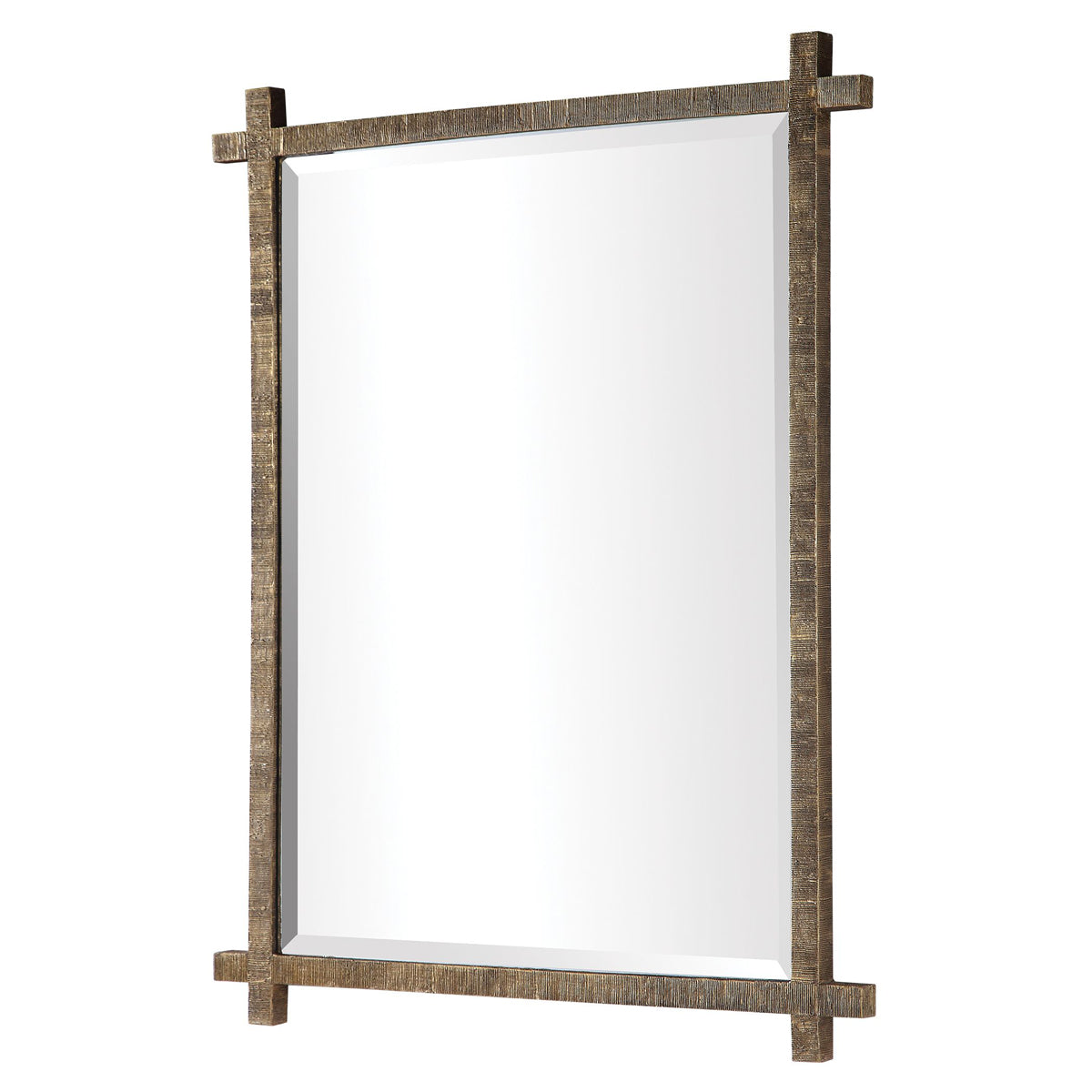  Uttermost's Abanu Gold Vanity Mirror Designed By John Kowalski