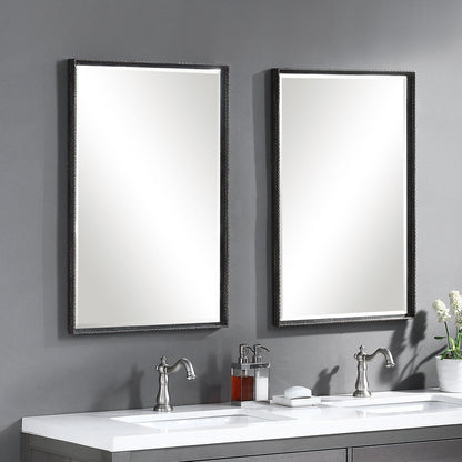  Uttermost's Callan Iron Vanity Mirror Designed By Grace Feyock
