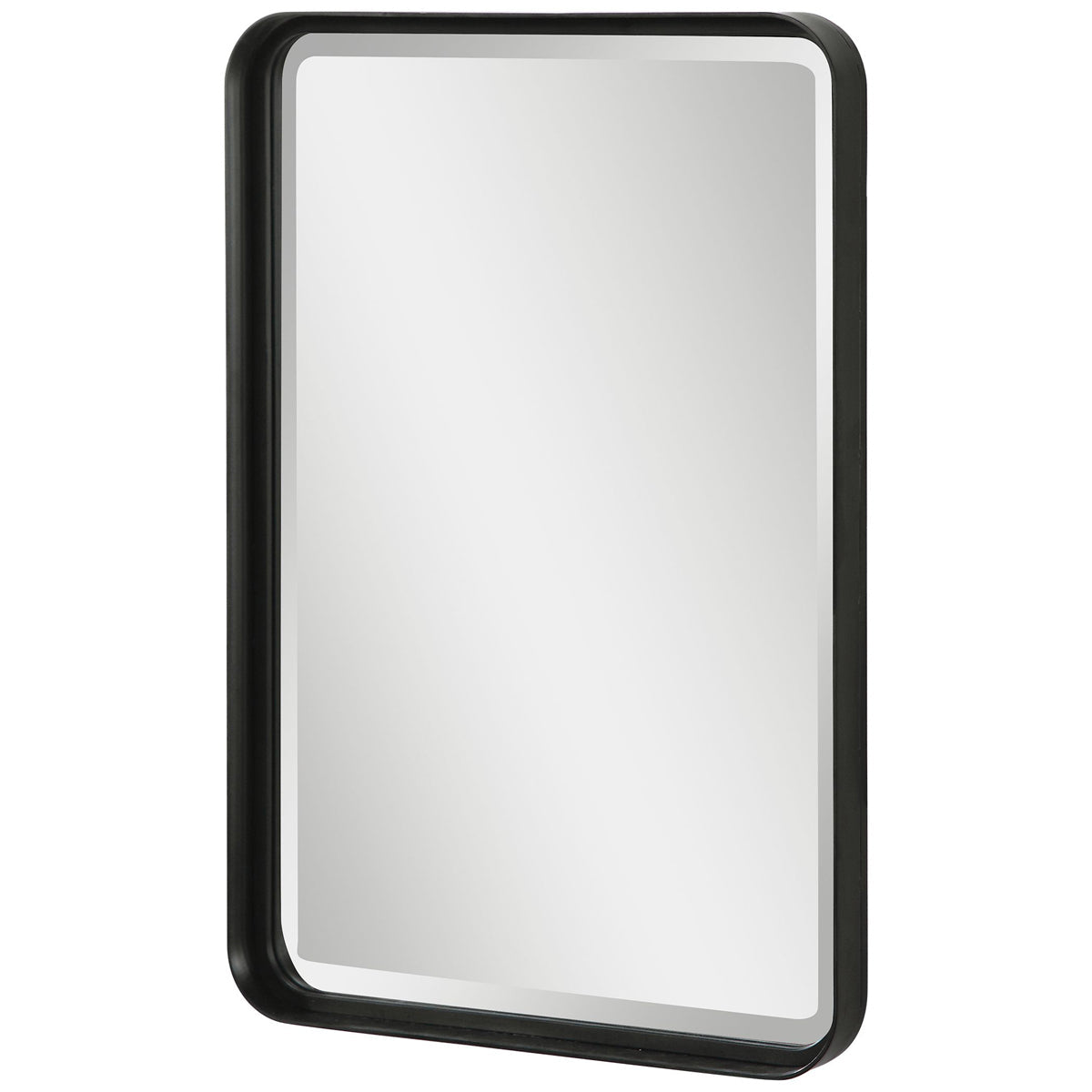  Uttermost's Croften Black Vanity Mirror Designed By Grace Feyock