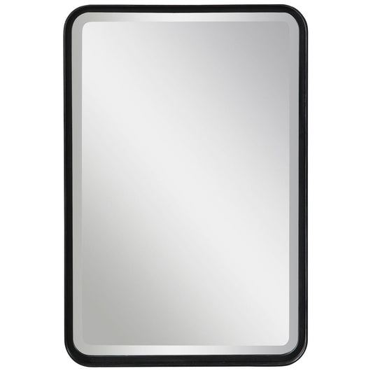  Uttermost's Croften Black Vanity Mirror Designed By Grace Feyock