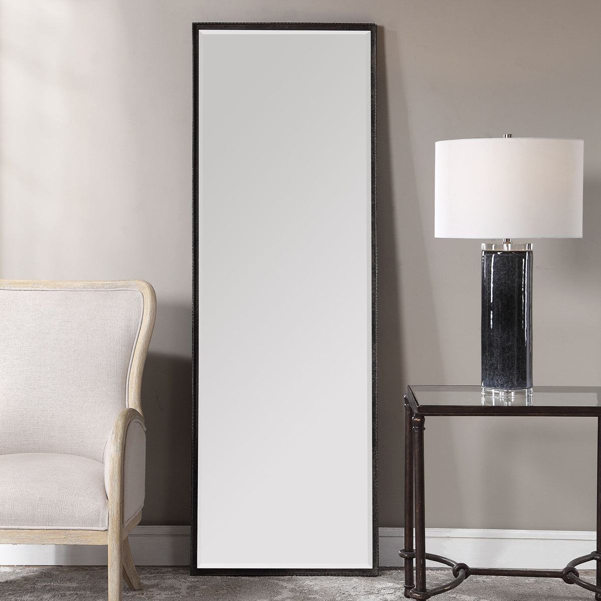  Uttermost's Callan Dressing / Leaner Mirror Designed By Grace Feyock