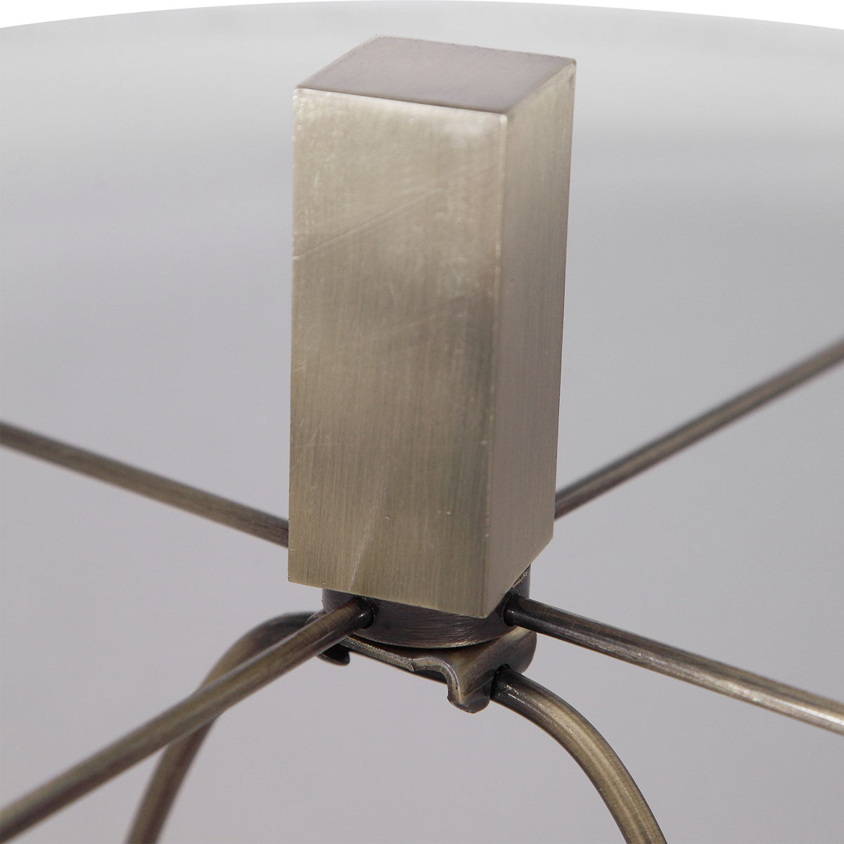  Uttermost's Zade Warm Gray Table Lamp Designed By David Frisch