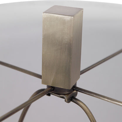  Uttermost's Zade Warm Gray Table Lamp Designed By David Frisch