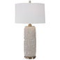  Uttermost's Zade Warm Gray Table Lamp Designed By David Frisch