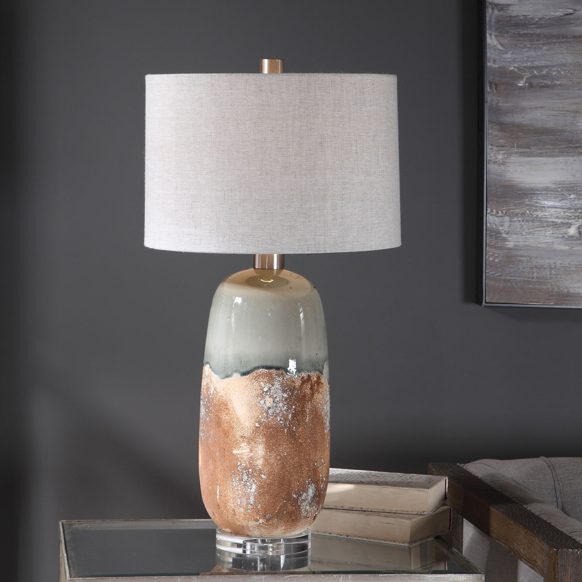  Uttermost's Maggie Ceramic Table Lamp Designed By David Frisch