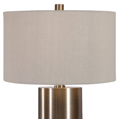  Uttermost's Taria Brushed Brass Table Lamp