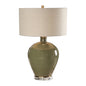  Uttermost's Elva Emerald Table Lamp Designed By Jim Parsons