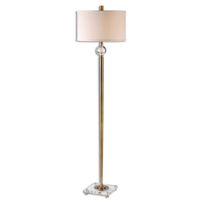 Uttermost's Mesita Brass Floor Lamp