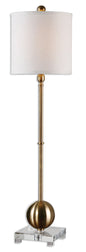  Uttermost's Laton Brass Buffet Lamp Designed By David Frisch