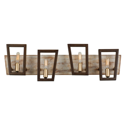  Zag 4-Light Bath Sconce
