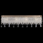  Barcelona 4-Light Bath Sconce In Transcend Silver With Heirloom-Quality Optic Crystal