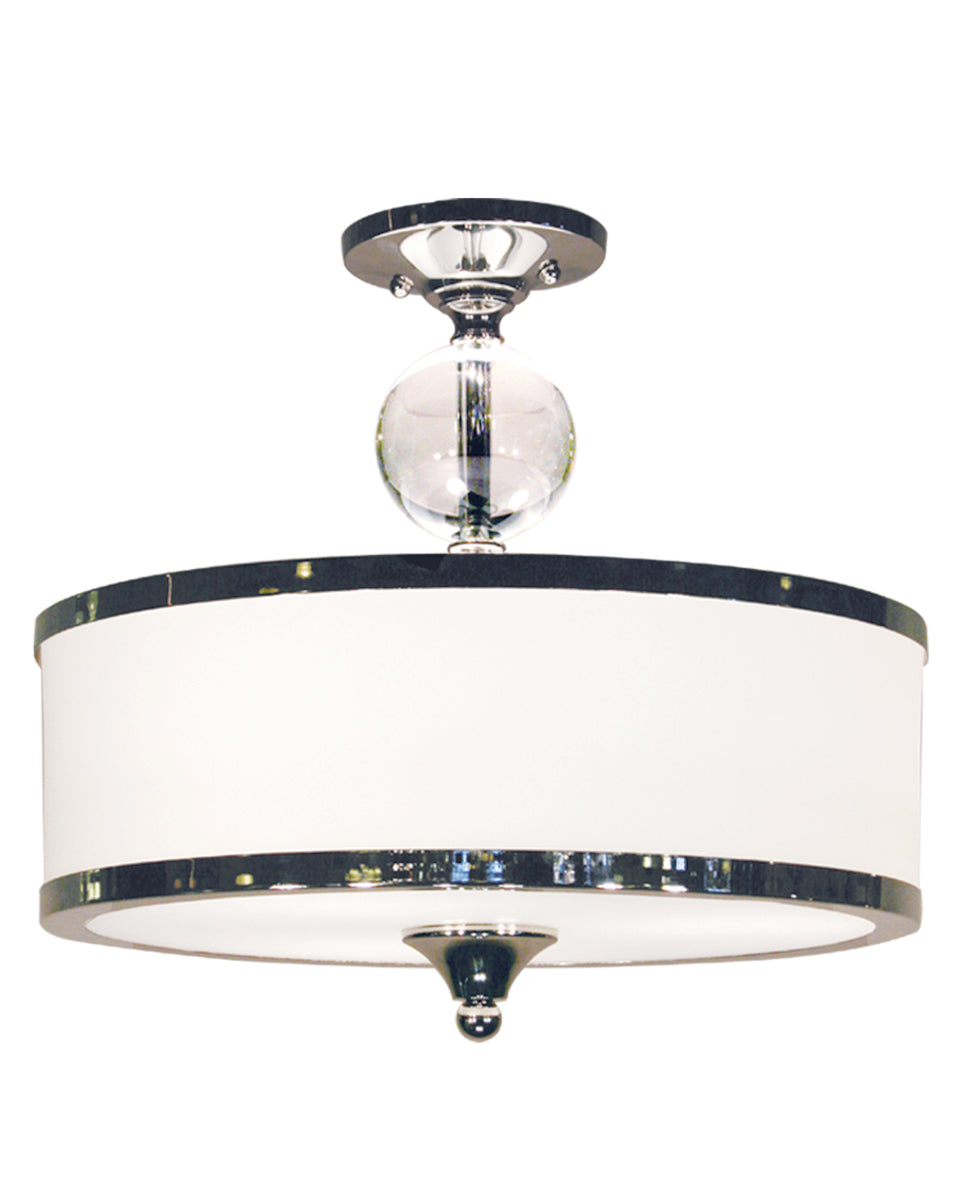 Z-LIte Cosmopolitan 3-Light Semi Flush Mount