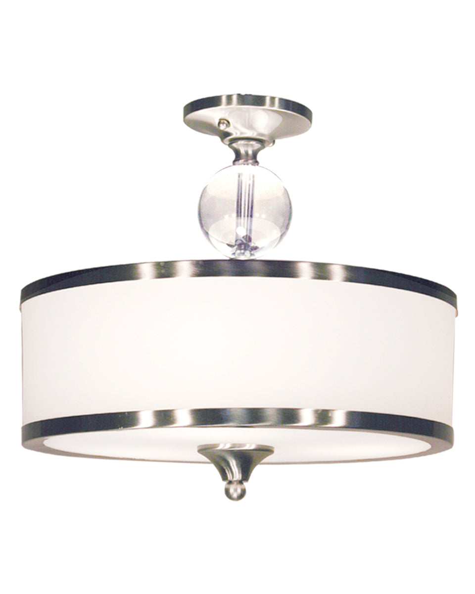 Z-LIte Cosmopolitan 3-Light Semi Flush Mount