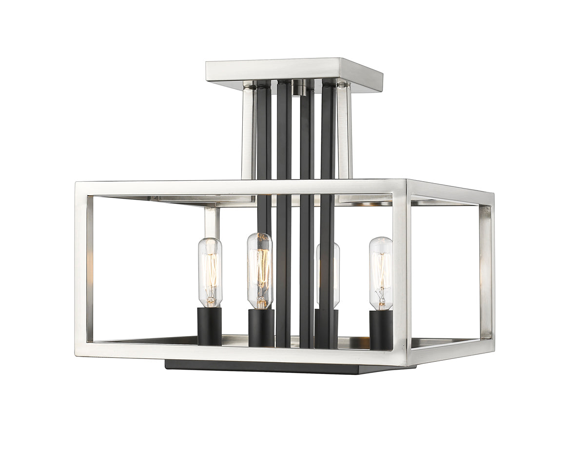 Z-LIte Quadra 4-Light Semi Flush Mount