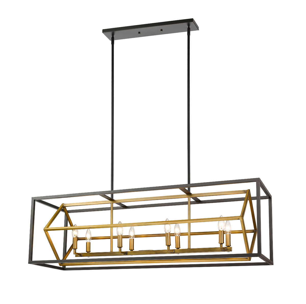 Z-LIte Euclid 8-Light Billiard