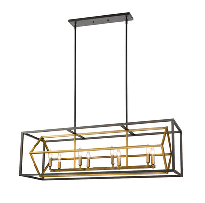 Z-LIte Euclid 8-Light Billiard