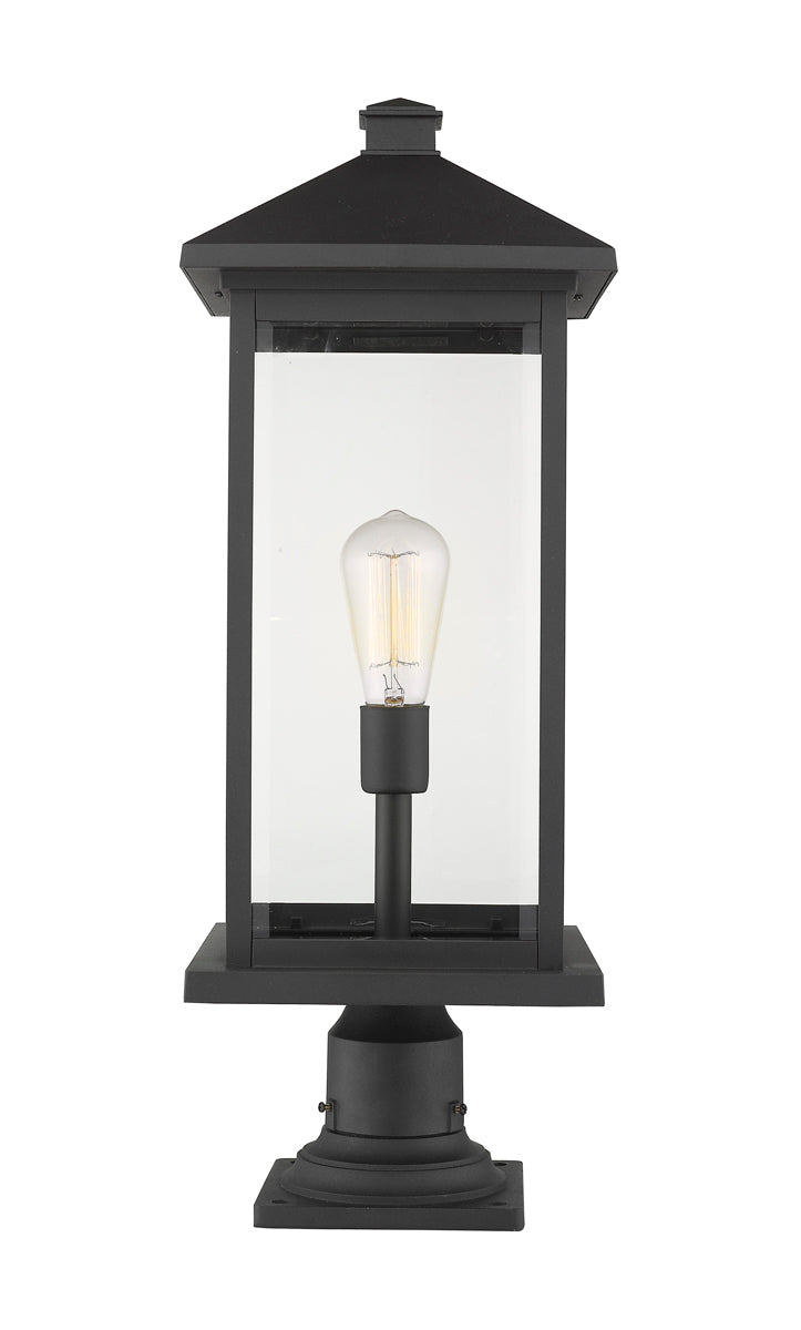 Z-LIte Portland 1-Light Outdoor Pier Mounted Fixture
