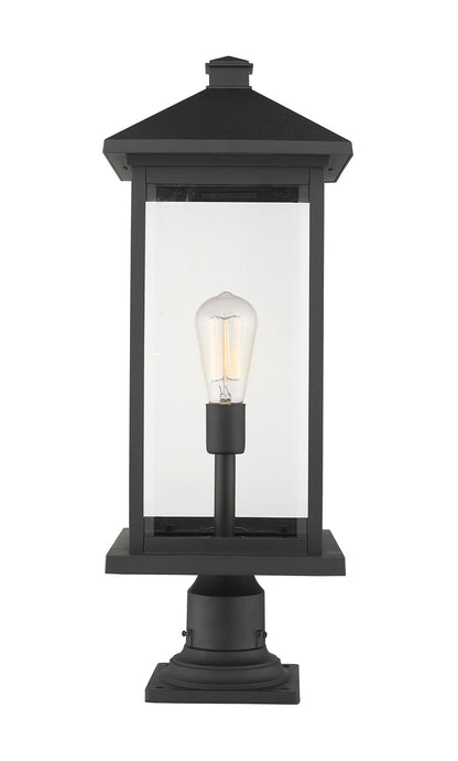 Z-LIte Portland 1-Light Outdoor Pier Mounted Fixture
