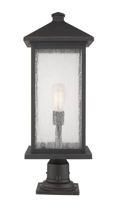 Z-LIte Portland 1-Light Outdoor Pier Mounted Fixture