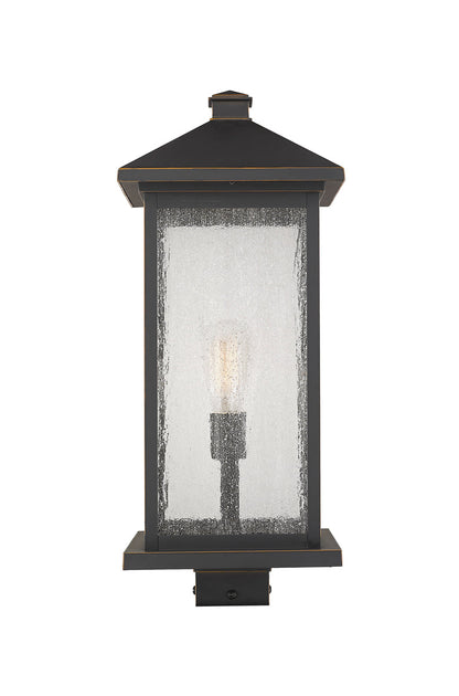 Z-LIte Portland 1-Light Outdoor Pier Mounted Fixture
