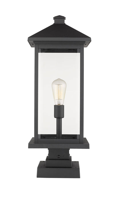 Z-LIte Portland 1-Light Outdoor Pier Mounted Fixture