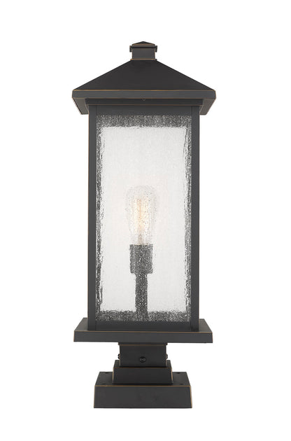 Z-LIte Portland 1-Light Outdoor Pier Mounted Fixture