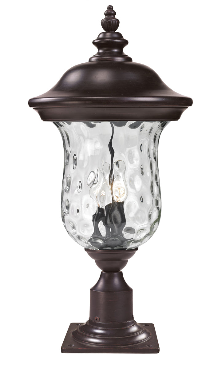 Z-LIte Armstrong 3-Light Outdoor Post Mount-Light
