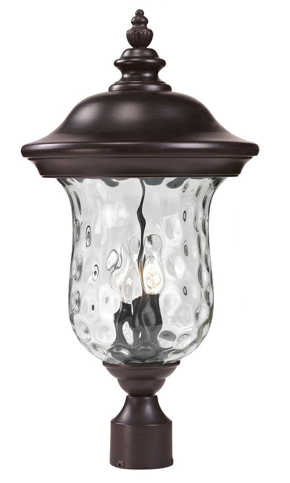 Z-LIte Armstrong 3-Light Outdoor Post Mount-Light