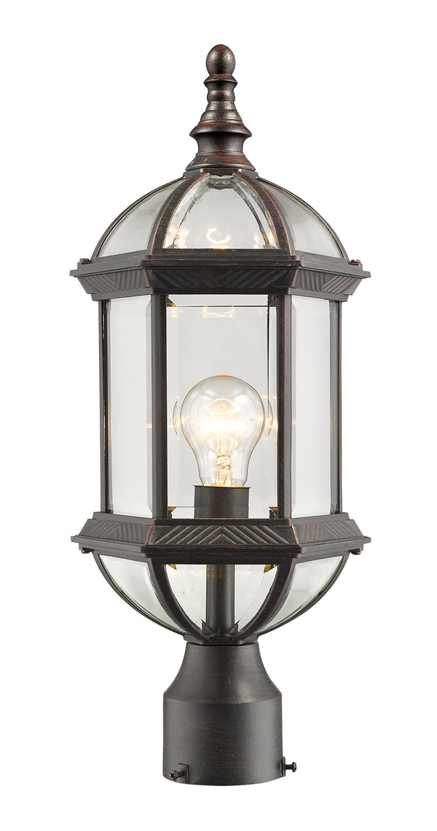 Z-LIte Annex 1-Light Outdoor Pier Mount