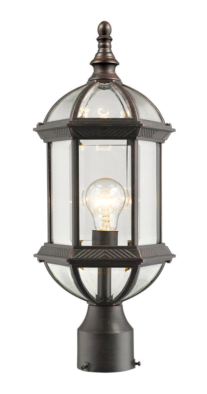 Z-LIte Annex 1-Light Outdoor Pier Mount