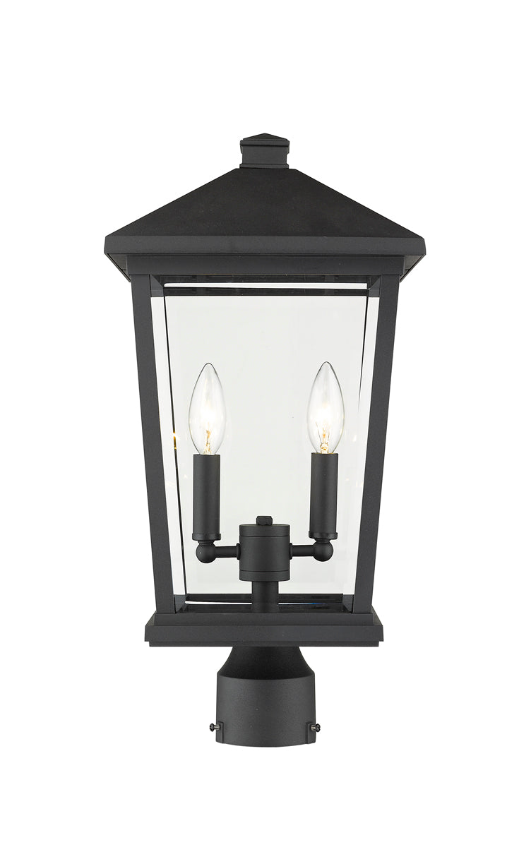 Z-LIte Beacon 2-Light Outdoor Pier Mounted Fixture