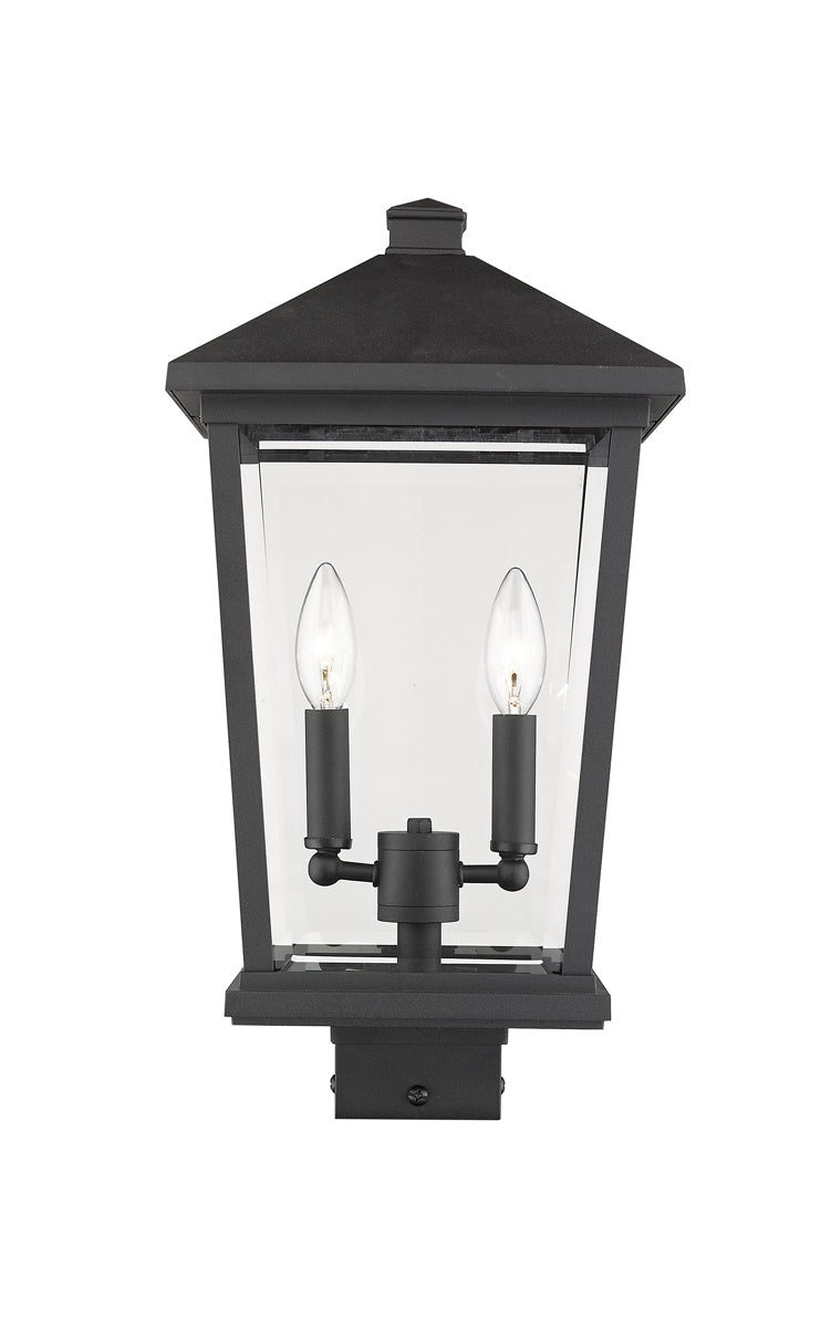 Z-LIte Beacon 2-Light Outdoor Pier Mounted Fixture