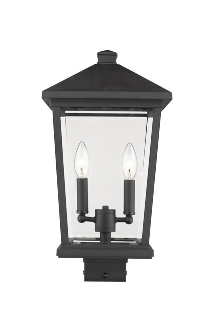 Z-LIte Beacon 2-Light Outdoor Pier Mounted Fixture