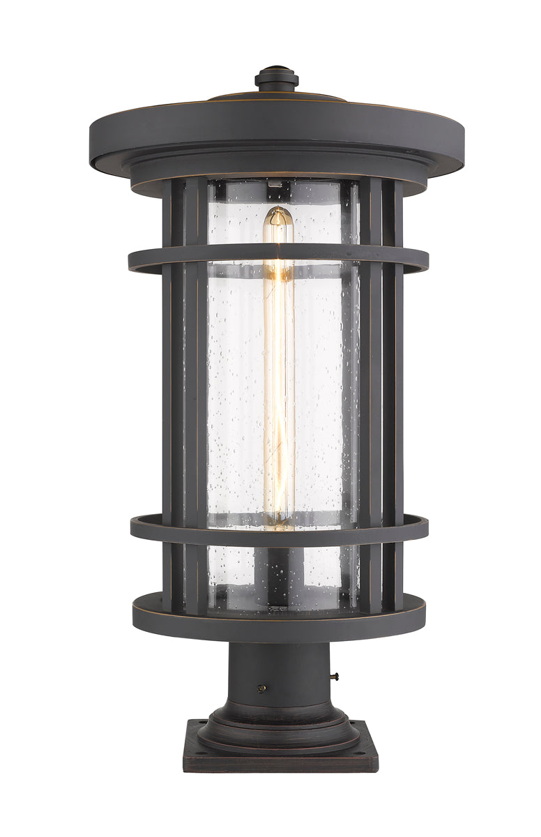 Z-LIte Jordan 1-Light Outdoor Pier Mounted Fixture