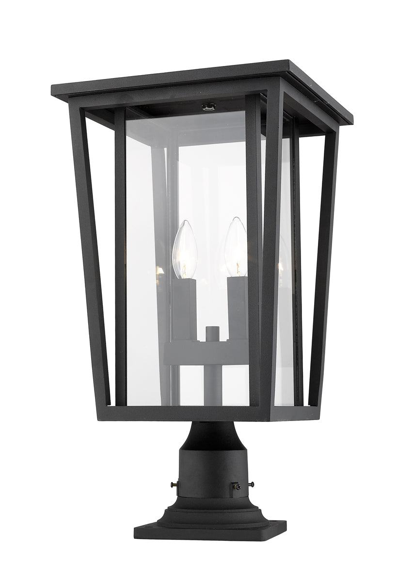 Z-LIte Seoul 2-Light Outdoor Pier Mounted Fixture