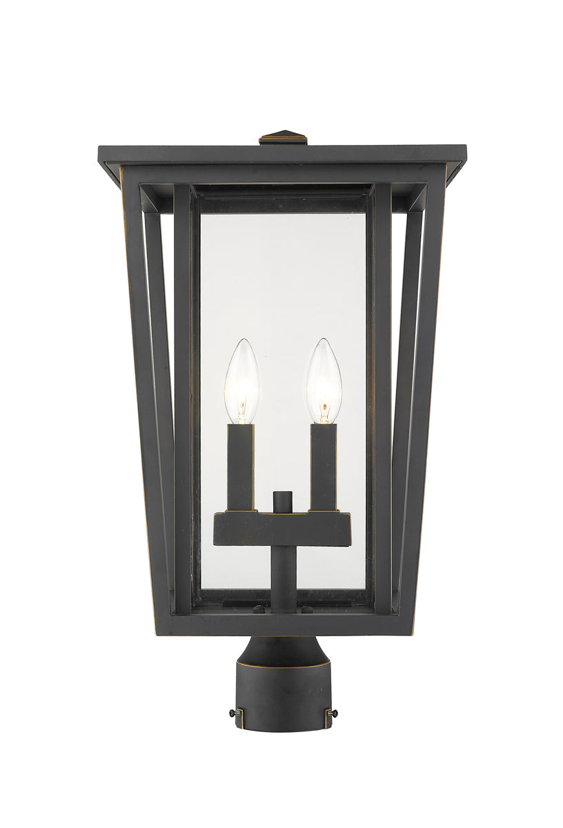 Z-LIte Seoul 2-Light Outdoor Pier Mounted Fixture