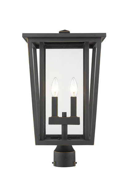 Z-LIte Seoul 2-Light Outdoor Pier Mounted Fixture